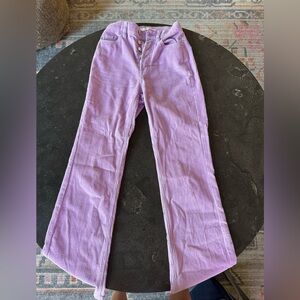 PacSun Lavender Corduroy Women Jeans